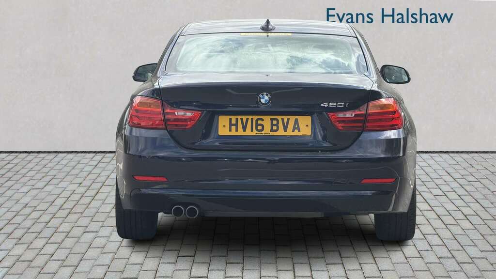BMW 4 Series 420I Se Business Media 2016 Blue #5