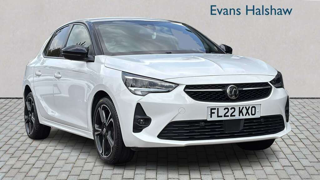 Vauxhall Corsa 1.2 Turbo Sri Edition 2022 FL22KXO White