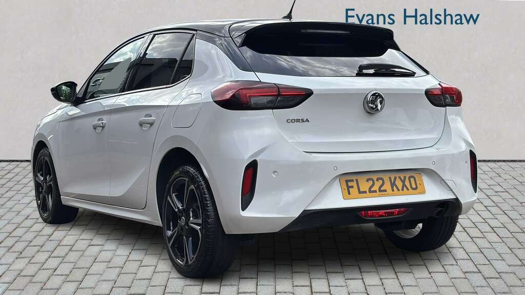 Vauxhall Corsa 1.2 Turbo Sri Edition 2022 FL22KXO White #2
