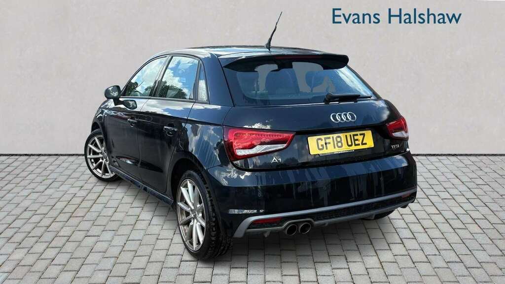 Audi A1 1.4 Tfsi Sport Nav Sportback 125 Ps Black #2