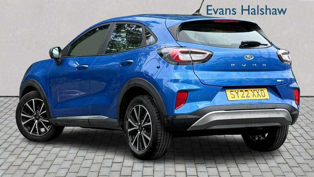 Ford Puma 1.0 Ecoboost Hybrid Mhev Titanium 2022 Blue #2