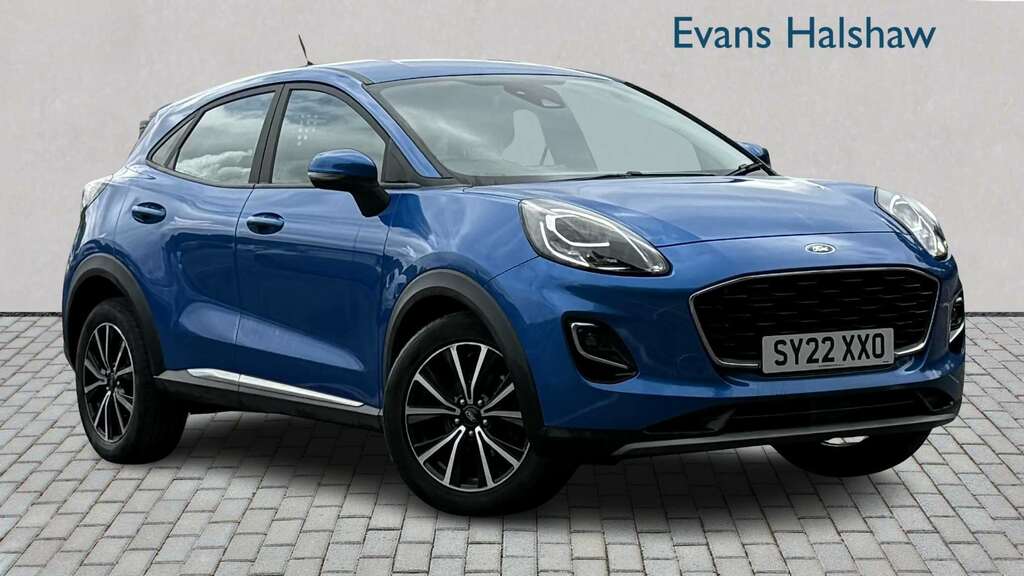 Ford Puma 1.0 Ecoboost Hybrid Mhev Titanium 2022 Blue