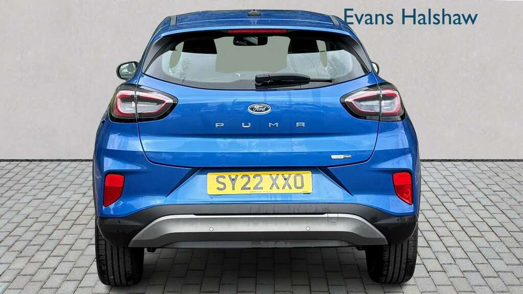 Ford Puma 1.0 Ecoboost Hybrid Mhev Titanium 2022 Blue #3
