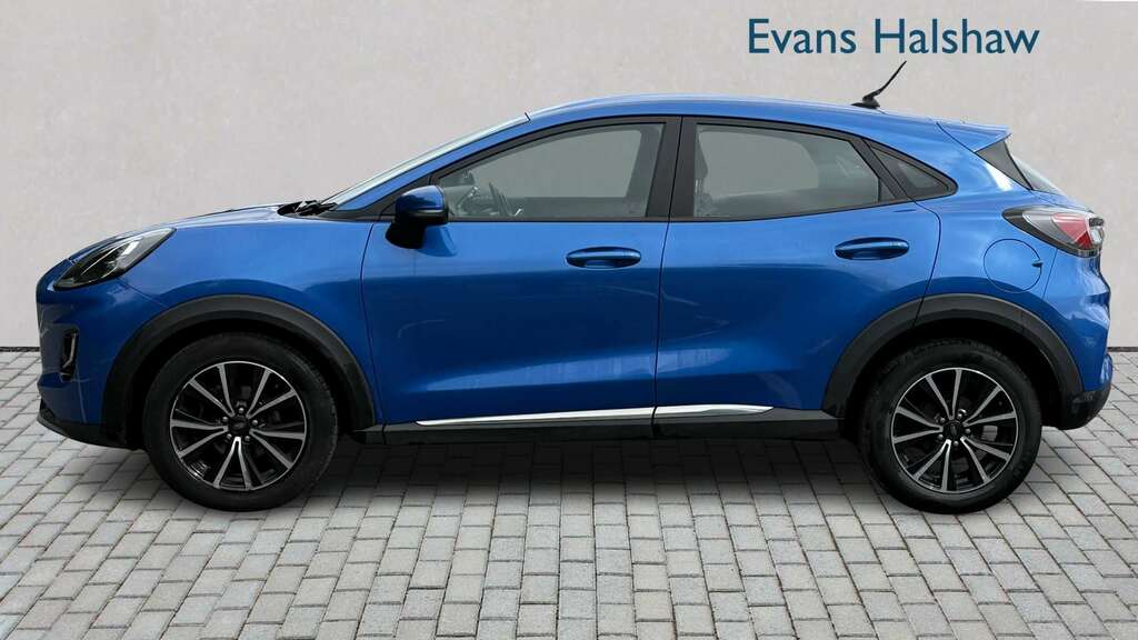 Ford Puma 1.0 Ecoboost Hybrid Mhev Titanium 2022 Blue #5