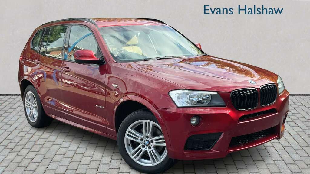 BMW X3 Xdrive30d M Sport Step 2013 Red
