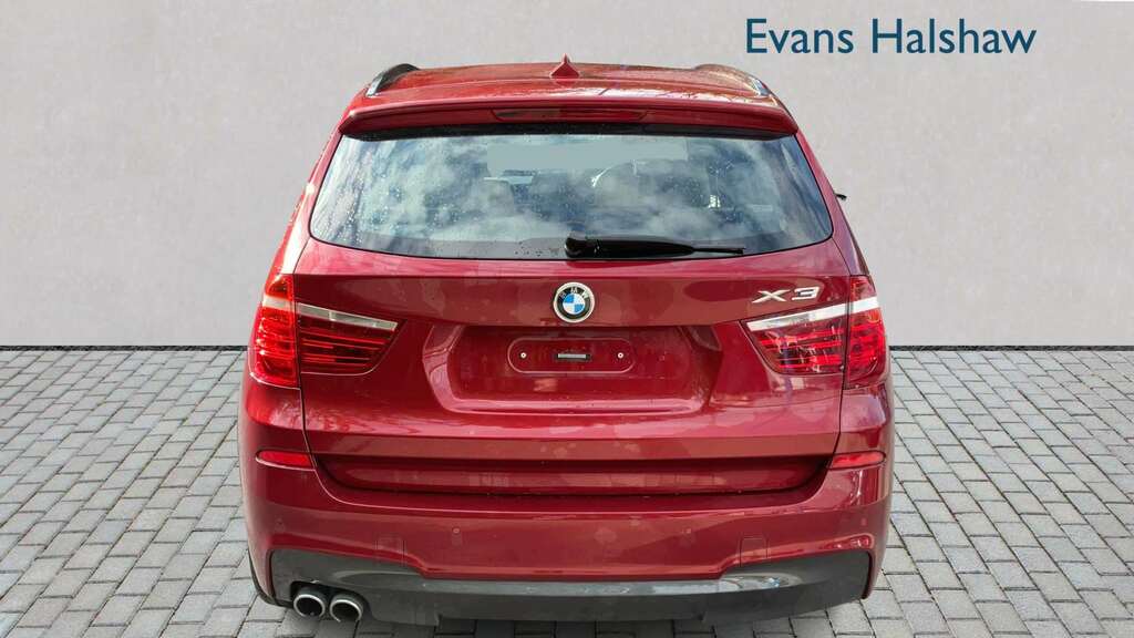 BMW X3 Xdrive30d M Sport Step 2013 Red #5