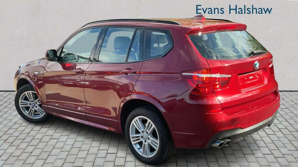 BMW X3 Xdrive30d M Sport Step 2013 Red #2