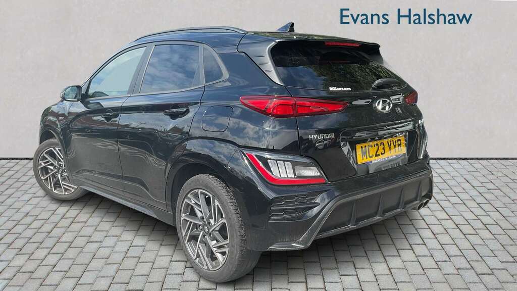 Hyundai Kona 1.0 Tgdi 48V Mhev N Line 2023 Black #2