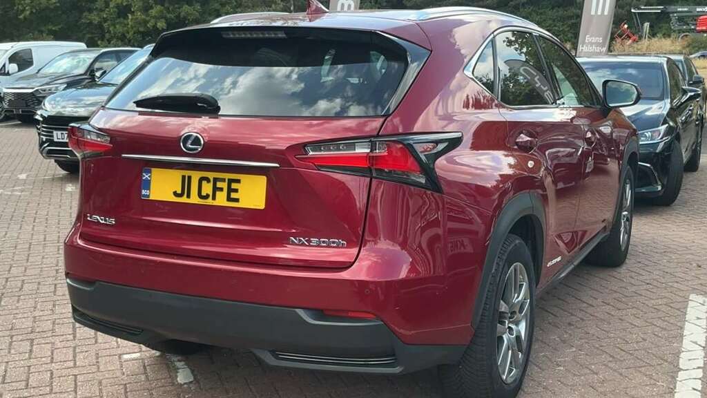 Lexus NX 300H 2.5 Luxury Cvt 2015 Red #6
