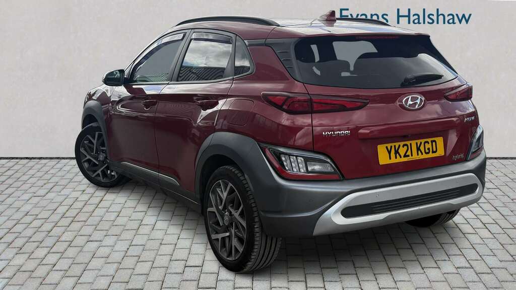 Hyundai Kona 1.6 Gdi Hybrid Ultimate Dct 2021 Red #2