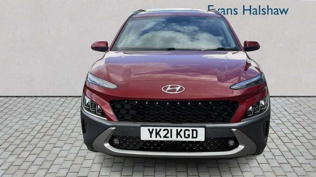 Hyundai Kona 1.6 Gdi Hybrid Ultimate Dct 2021 Red #4