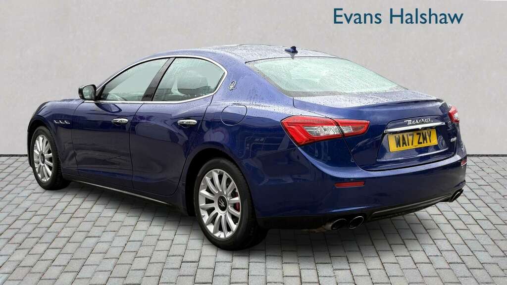 Maserati Ghibli V6 350 2017 Blue #3