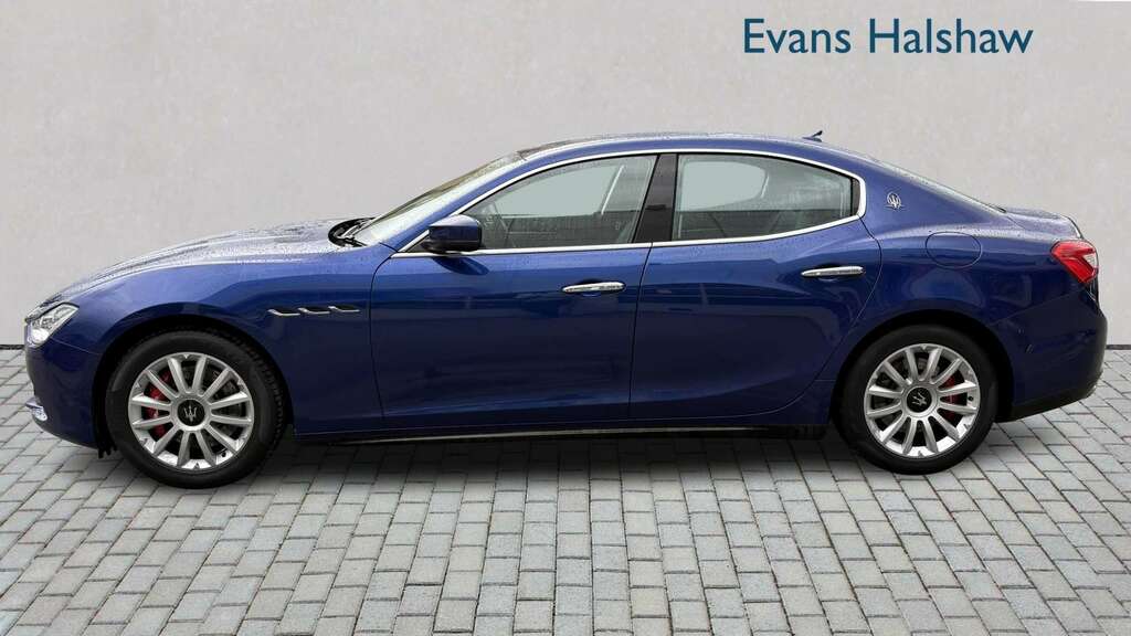 Maserati Ghibli V6 350 2017 Blue #4
