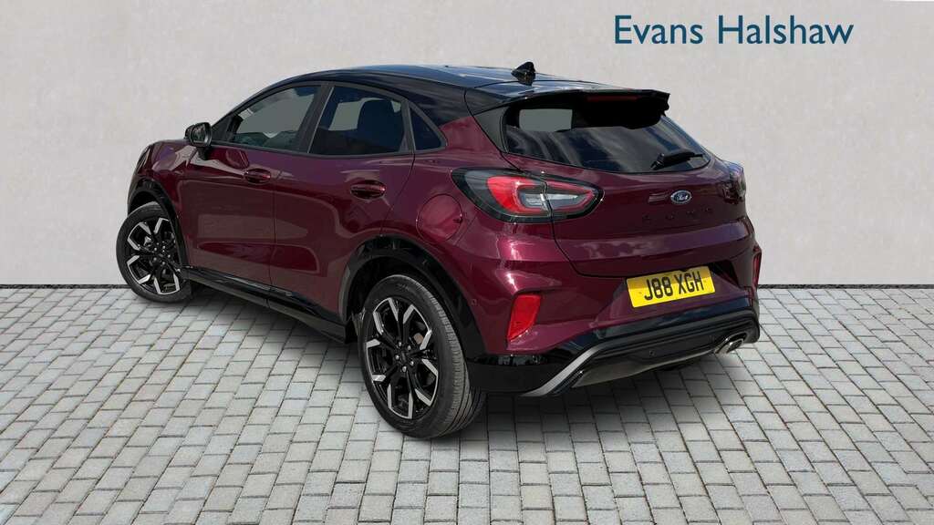 Ford Puma 1.0 Ecoboost Hybr Mhev 155 St-line Vignale Dct Silver #2
