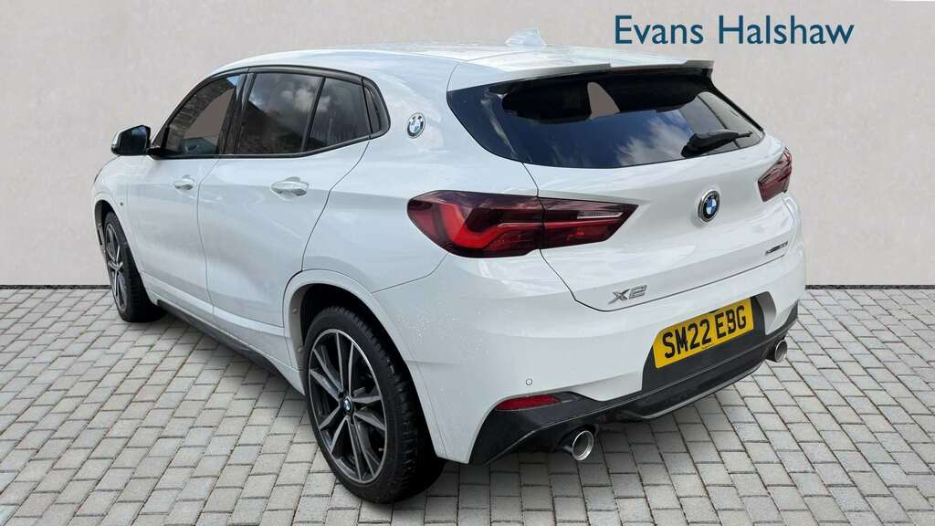 BMW X2 Sdrive 20I 178 M Sport Step 2022 White #3