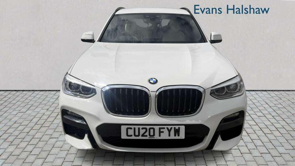 BMW X3 Xdrive20i M Sport Step Tech Pack 2020 White #4