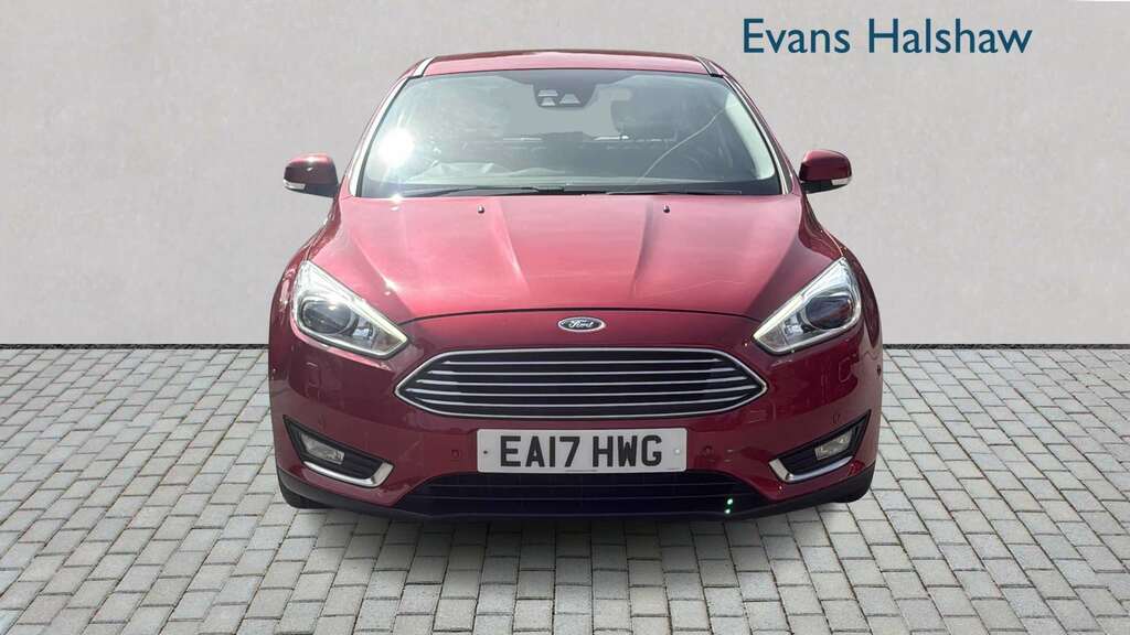 Ford Focus 1.5 Tdci 120 Titanium X Powershift 2017 Red #5