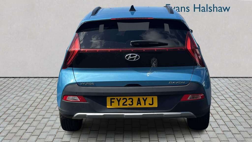 Hyundai Bayon 1.0 Tgdi 48V Mhev Premium Dct 2023 Blue #5