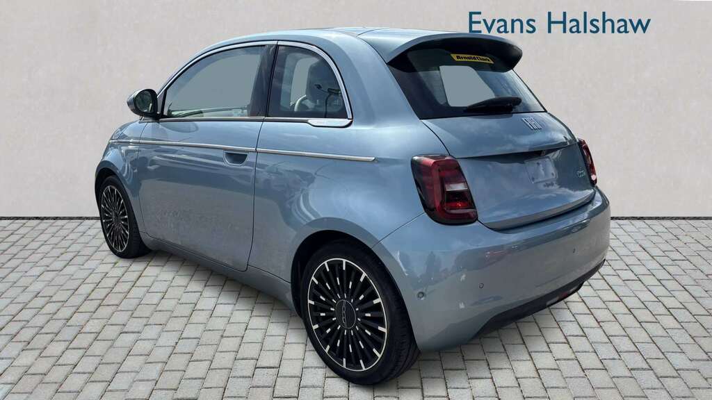 Fiat 500 87Kw La Prima 42Kwh 2022 Blue #5