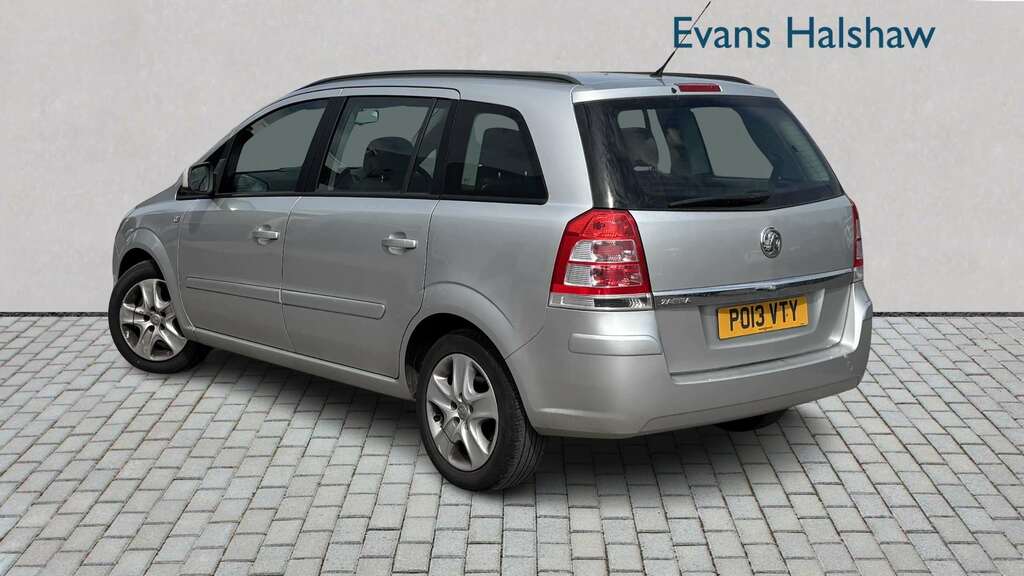 Vauxhall Zafira 1.6I 115 Exclusiv 2013 Silver #2
