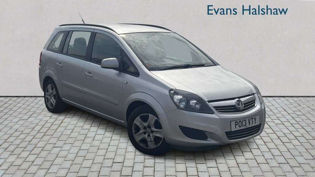 Vauxhall Zafira 1.6I 115 Exclusiv 2013 Silver