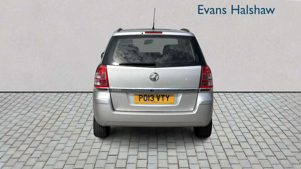 Vauxhall Zafira 1.6I 115 Exclusiv 2013 Silver #5