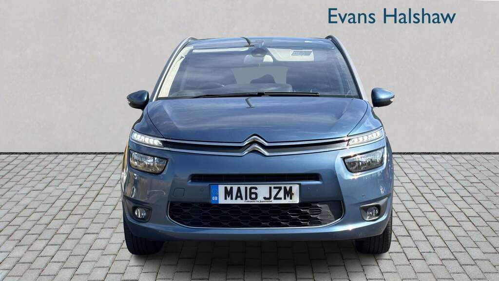 Citroen Grand C4 Picasso 1.6 Bluehdi Exclusive 2016 Blue #4