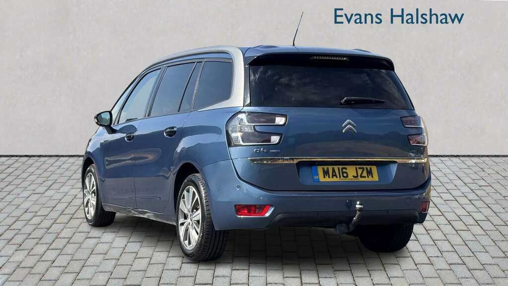 Citroen Grand C4 Picasso 1.6 Bluehdi Exclusive 2016 Blue #2