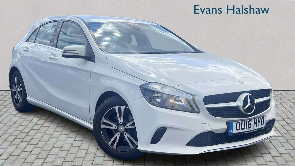 Mercedes-Benz A Class 1.5 A180d Amg Line Premium Hatchback White #1