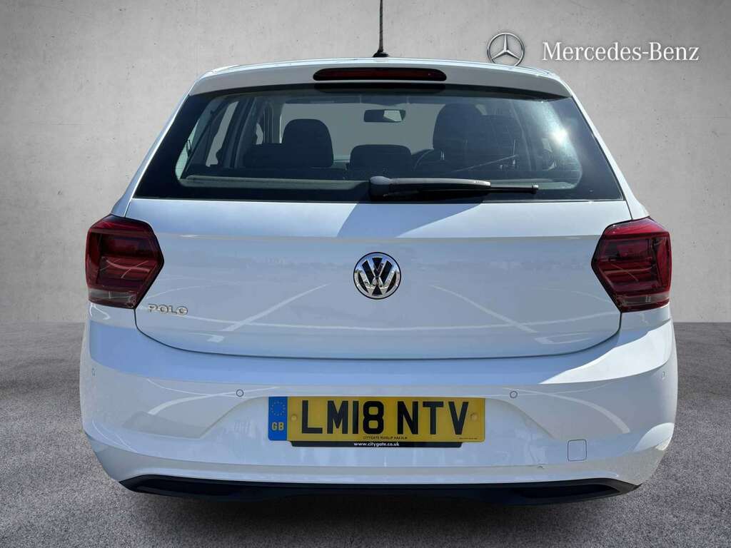 Volkswagen Polo 1.0 Se 2018 White #6