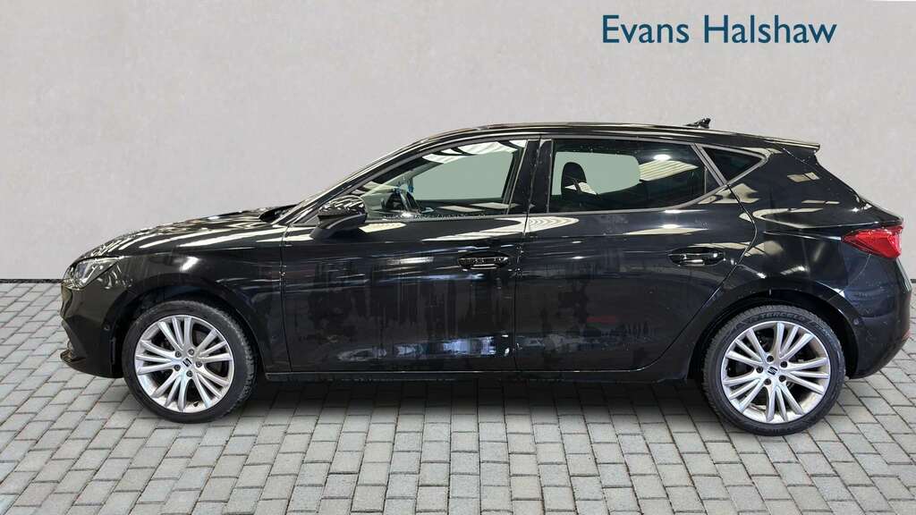 Seat Leon 1.0 Tsi Evo Se Dynamic 2021 Black #3