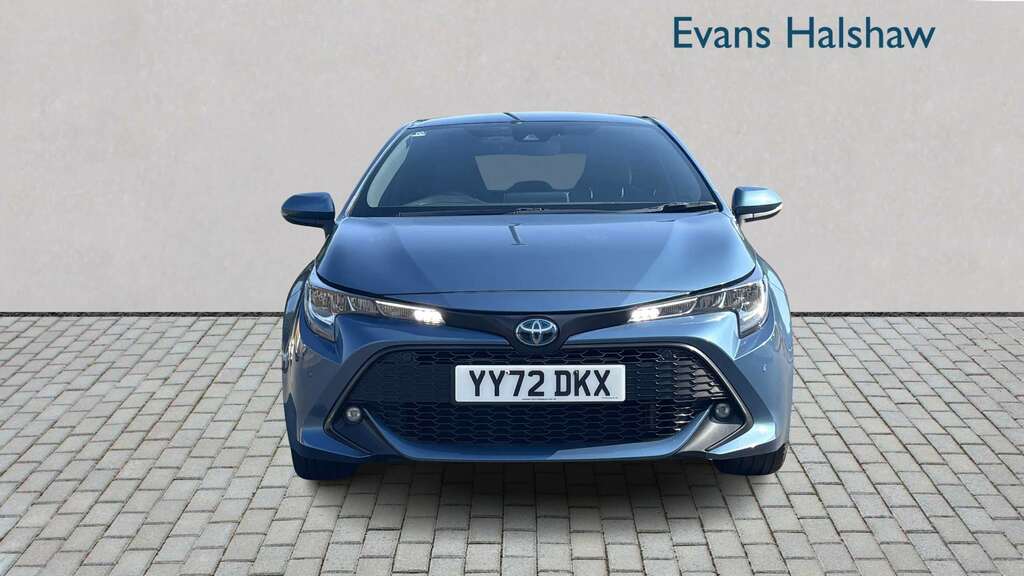 Toyota Corolla 1.8 Vvt-i Hybrid Design Cvt 2022 Blue #4