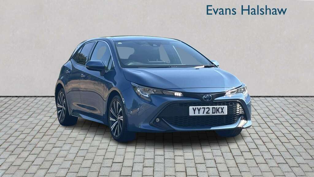Toyota Corolla 1.8 Vvt-i Hybrid Design Cvt 2022 Blue