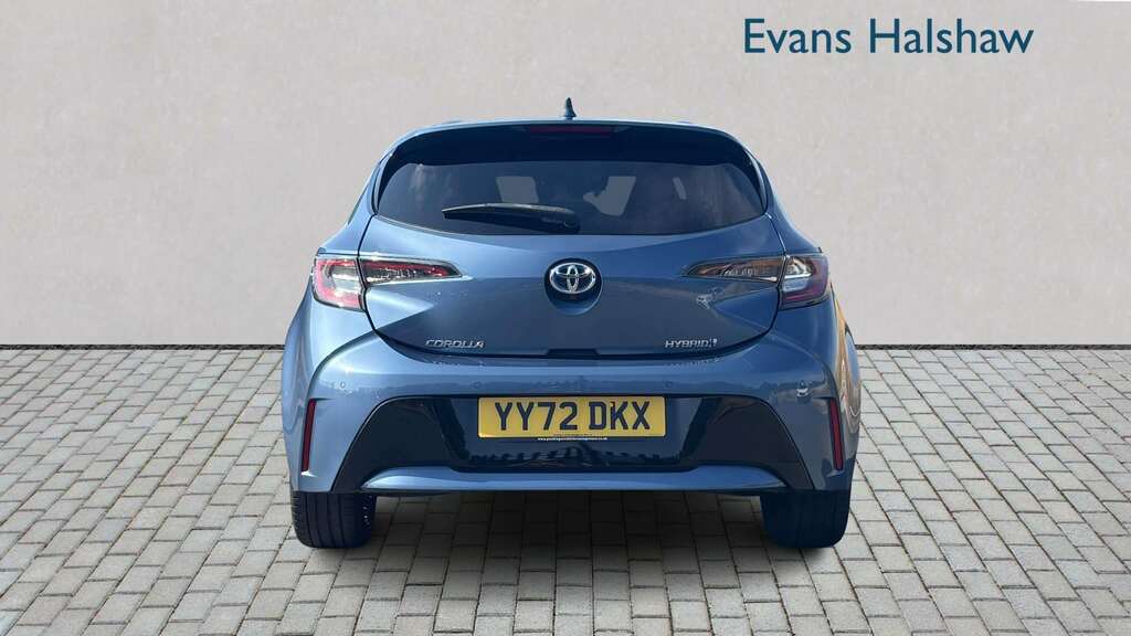 Toyota Corolla 1.8 Vvt-i Hybrid Design Cvt 2022 Blue #5