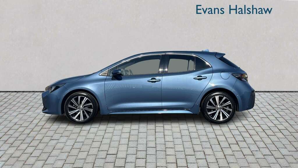 Toyota Corolla 1.8 Vvt-i Hybrid Design Cvt 2022 Blue #6