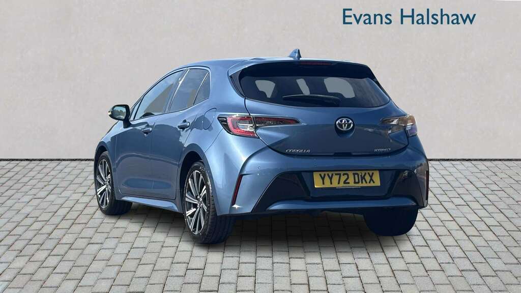 Toyota Corolla 1.8 Vvt-i Hybrid Design Cvt 2022 Blue #2