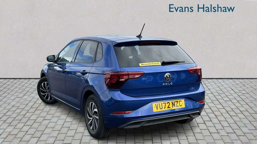 Volkswagen Polo 1.0 Tsi Life 2022 VU72NZC Blue #2