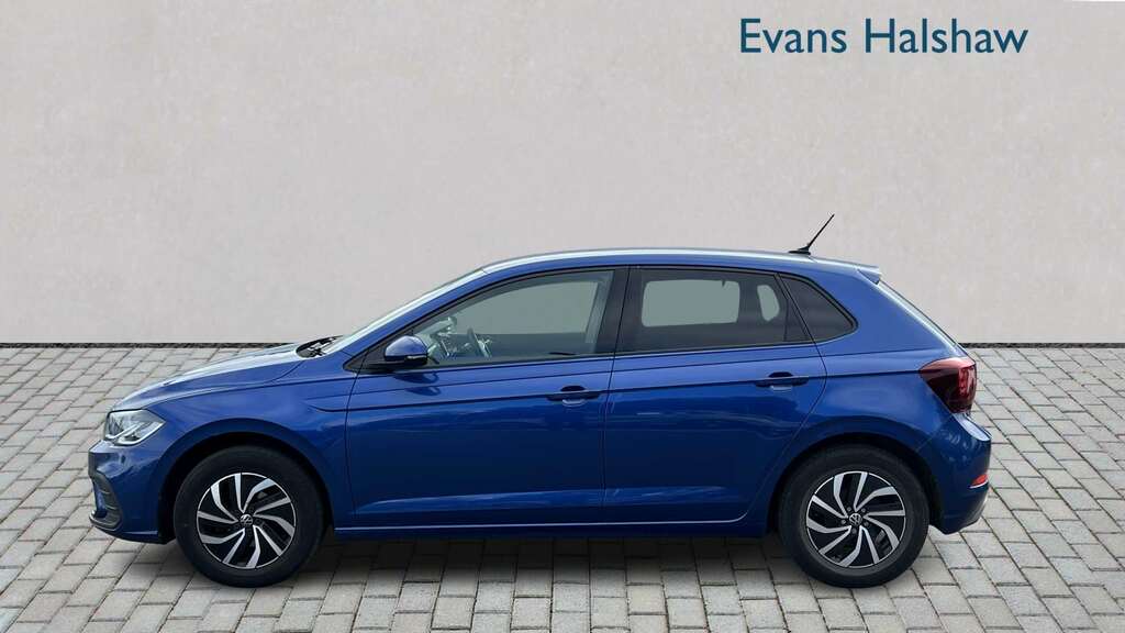Volkswagen Polo 1.0 Tsi Life 2022 VU72NZC Blue #3