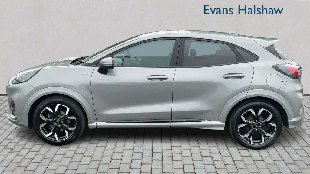 Ford Puma 1.0 Ecoboost Hybrid Mhev St-line X 2023 Silver #3