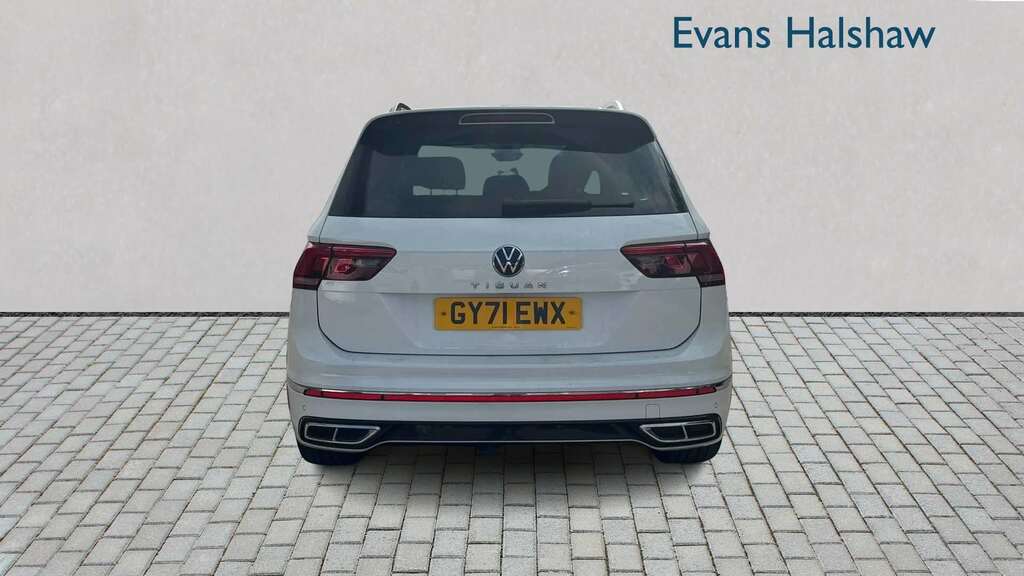 Volkswagen Tiguan 1.5 Tsi 150 R-line Dsg 2021 GY71EWX White #5