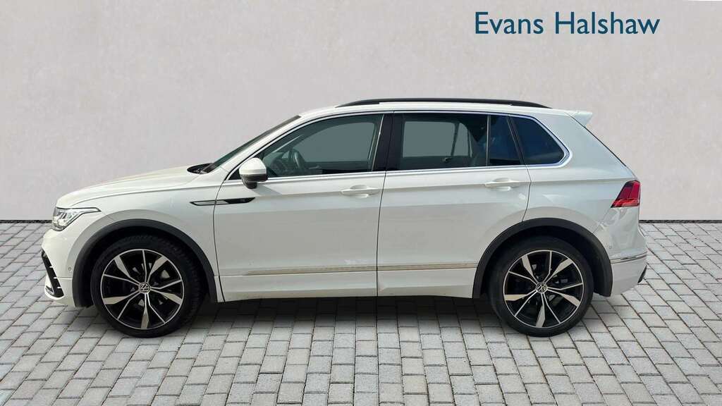 Volkswagen Tiguan 1.5 Tsi 150 R-line Dsg 2021 GY71EWX White #3