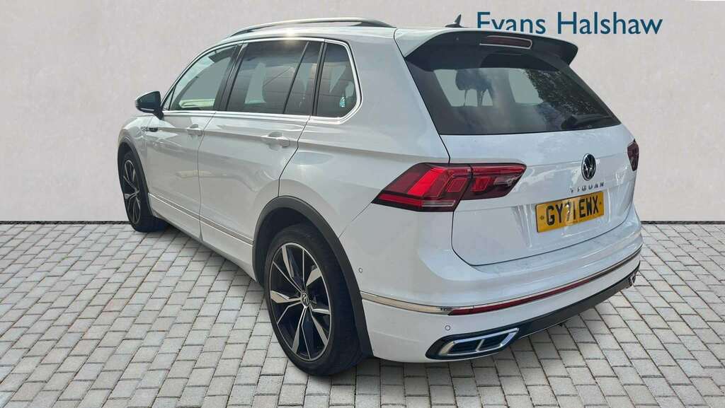 Volkswagen Tiguan 1.5 Tsi 150 R-line Dsg 2021 GY71EWX White #4