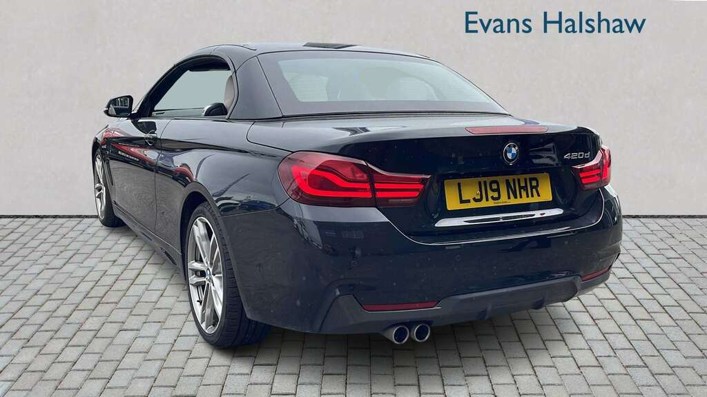 BMW 4 Series 420D 190 M Sport Professional Media 2 Black #2