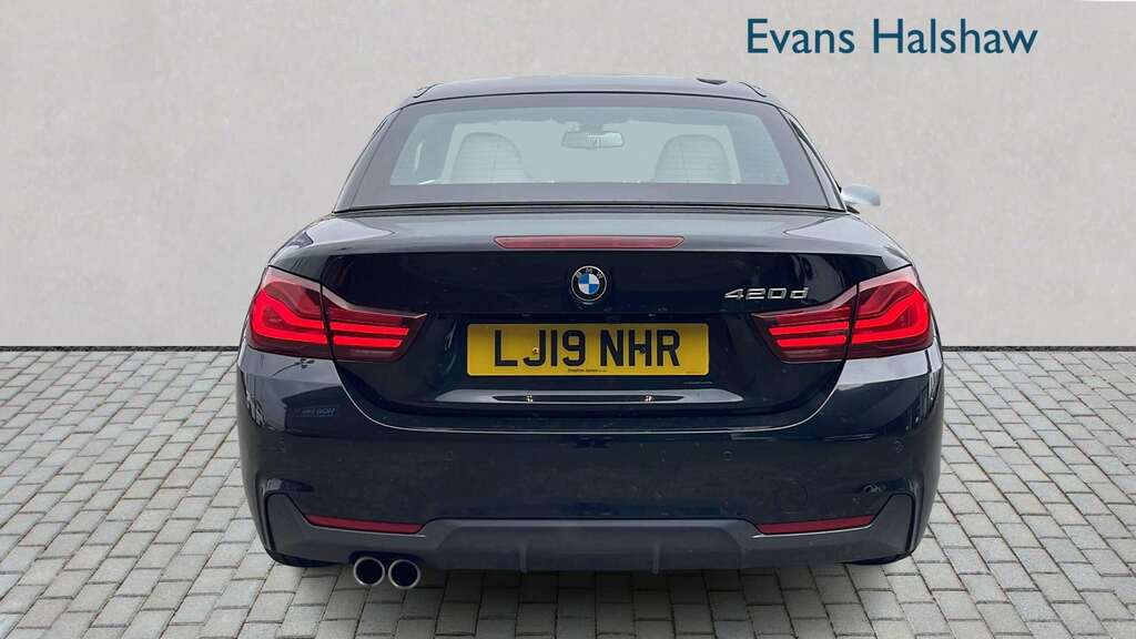 BMW 4 Series 420D 190 M Sport Professional Media 2 Black #5