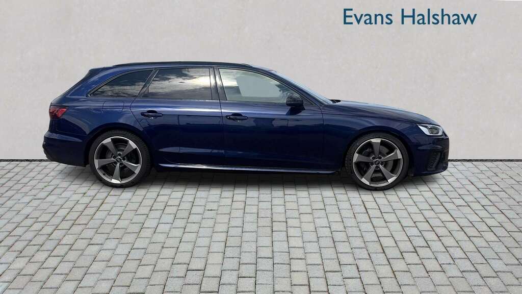Audi A4 2.0 Tfsi 35 Black Edition Saloon S Tron White #7