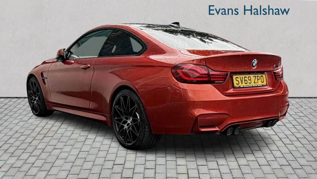 BMW M4 Dct Competition Pack 2019 Orange #4