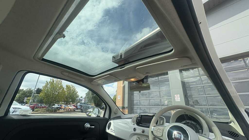 Fiat 500 1.2 Lounge 2018 White #5
