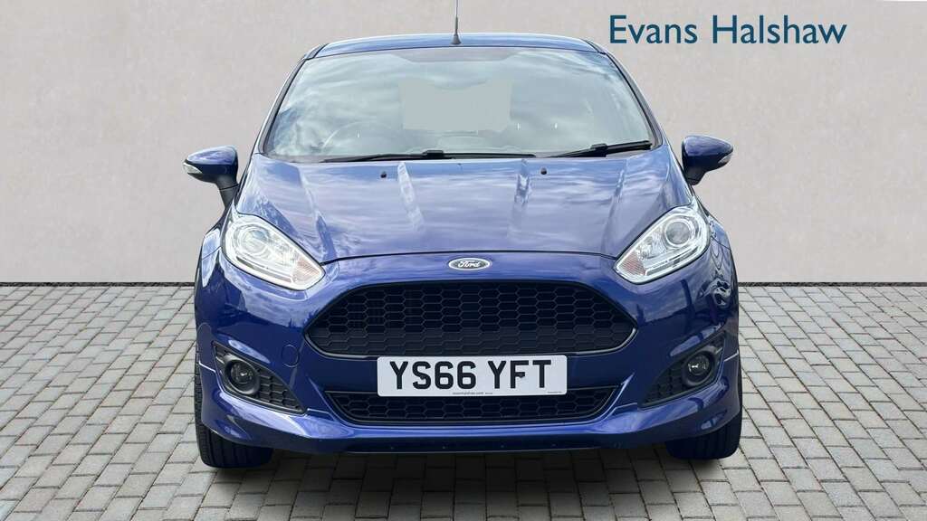 Ford Fiesta 1.0 Ecoboost 140 St-line 2017 Blue #4