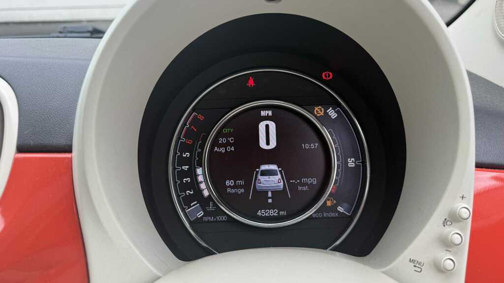 Fiat 500 1.2 Eco Pop Star Euro 6 Ss White #15