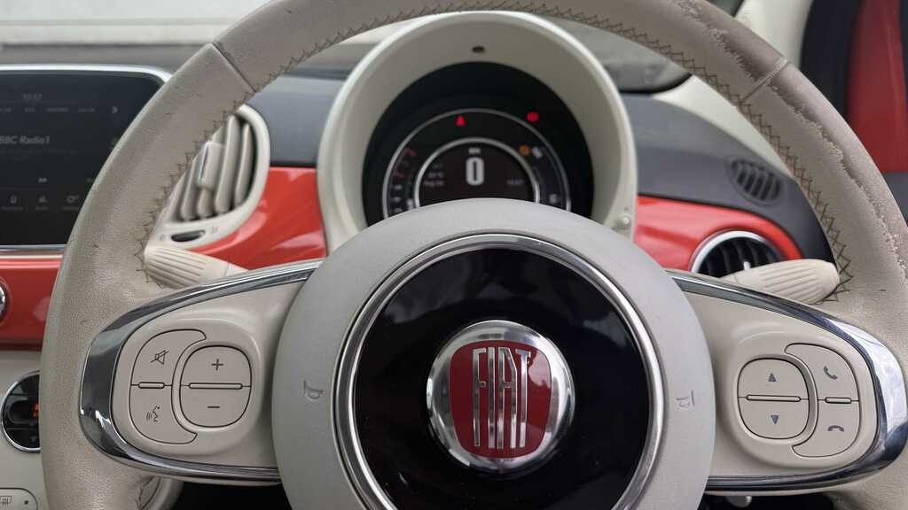Fiat 500 1.2 Eco Pop Star Euro 6 Ss White #12